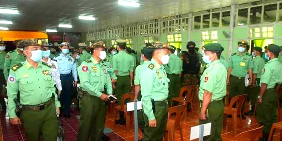 ရခိုင်တွင် စစ်ကောင်စီက AA နှင့်ဆက်စပ်သူများအား ဖမ်းဆီးနေ