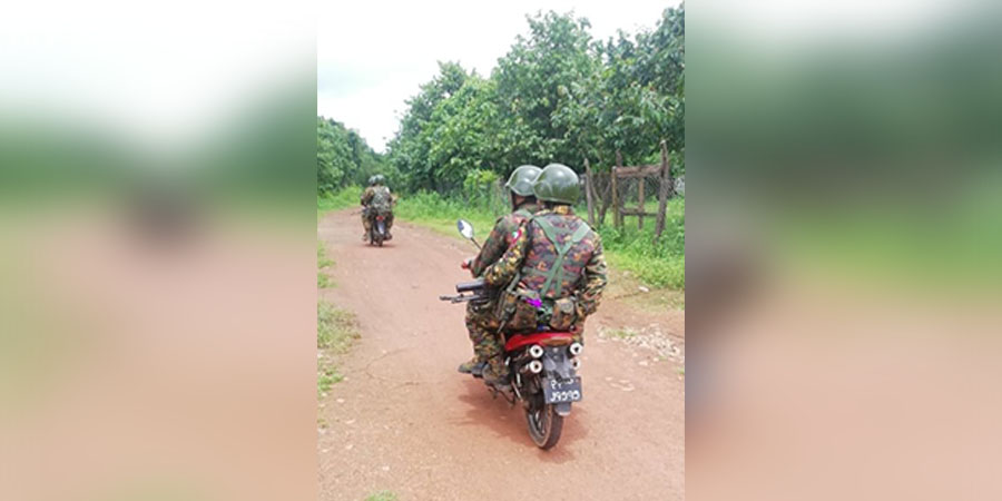 PDF များ တိုက်ခိုက်ပါက သံတောင်မြို့တွင်းကို ပစ်ခတ်မည်ဟု စစ်ကောင်စီတပ် ခြိမ်းခြောက်
