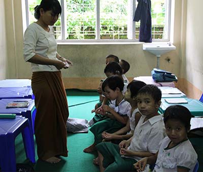 မသန္စြမ္းကေလးမ်ား ပညာသင္ၾကားခြင့္ အခက္အခဲ ရွိေန