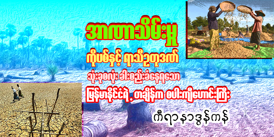 အာဏာသိမ်းမှု၊ ကိုဗစ်နှင့် ရာသီဥတုဒဏ် သုံးခုလုံး ခါးစည်းခံနေရသော မြန်မာနိုင်ငံ၏ တချိန်က စပါးကျီဟောင်းကြီး