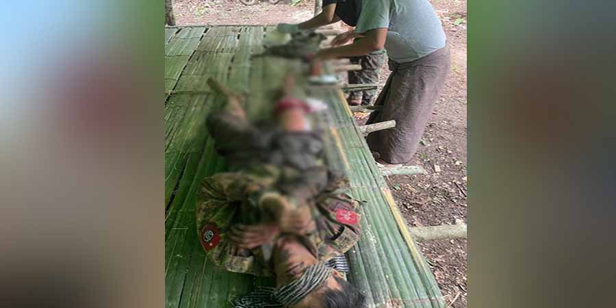 ဗန်းမောက်တွင် ဒဏ်ရာရ စစ်ကောင်စီတပ်သားများကို PDF အဖွဲ့က ဆေးကုပေး