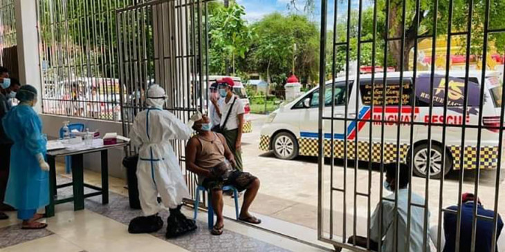 မြန်မာတွင် တရက်တည်း ကိုဗစ်လူနာသစ် ၁၃ ဦး ထပ်မံတွေ့ရှိဟု စစ်ကောင်စီထုတ်ပြန်