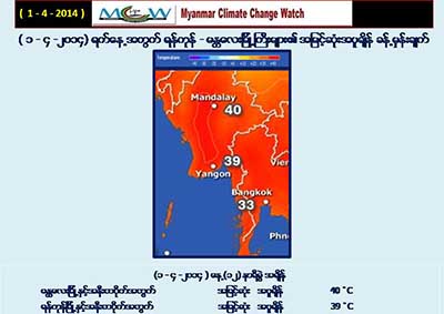ဧၿပီ ၁ ရက္ေန႔ မိုးေလ၀သ ခန္႔မွန္းခ်က္ - ေဒါက္တာ ထြန္းလြင္