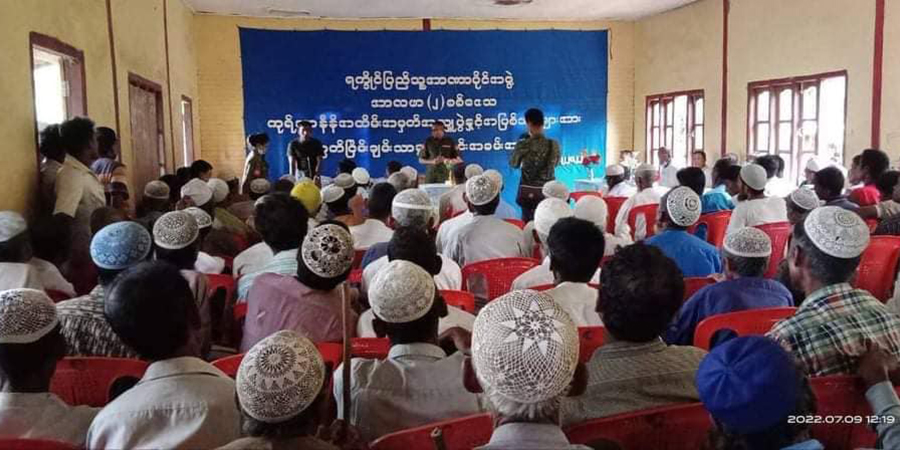 ဖမ်းဆီးခံ မွတ်စလင် ၈ ဦးကို အေအေပြန်လွှတ်၊ ရွာသားများအတွက်အဝတ်အထည် ထောက်ပံ့