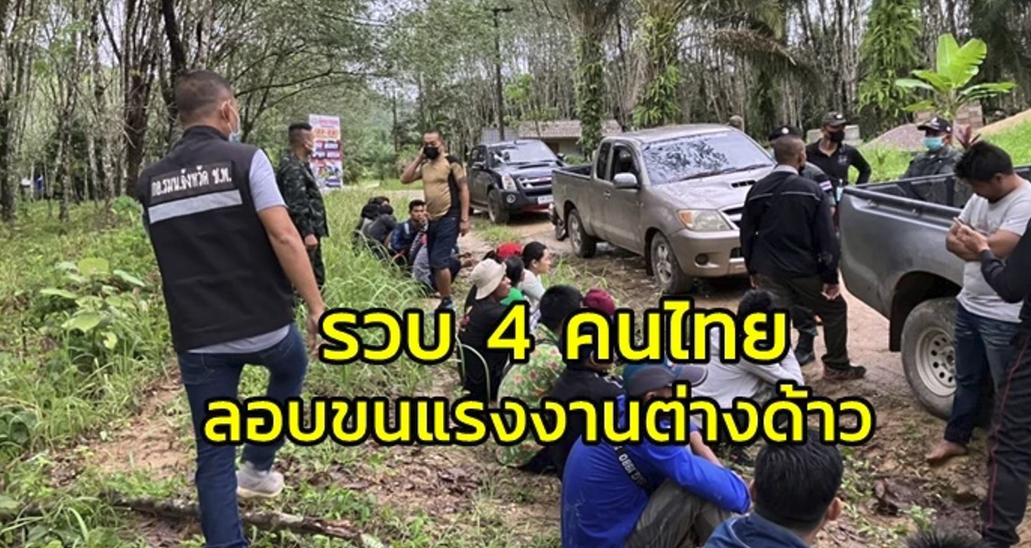 တရားမဝင် မြန်မာ ရွေ့ပြောင်းလုပ်သား ၂၉ ဦးကို ကားဖြင့်တင်ဆောင်လာသည့် ထိုင်း ၄ ဦး ဖမ်းဆီးခံရ