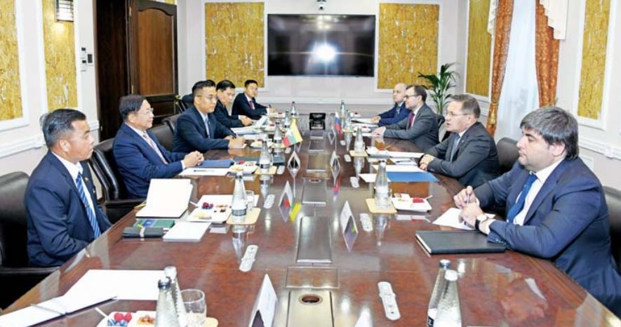 နျူကလီးယားစွမ်းအင်နည်းပညာ ပူးပေါင်းဆောင်ရွက်ရေး မြန်မာစစ်ခေါင်းဆောင်နှင့် ရုရှားညွှန်ချုပ် တွေ့ဆုံဆွေးနွေး