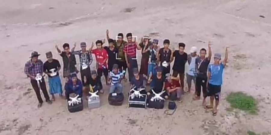 ယင်းမာပင်ခရိုင်တွင် PDF များကို ဒရုန်းအသုံးပြုနည်း သင်တန်းပေး