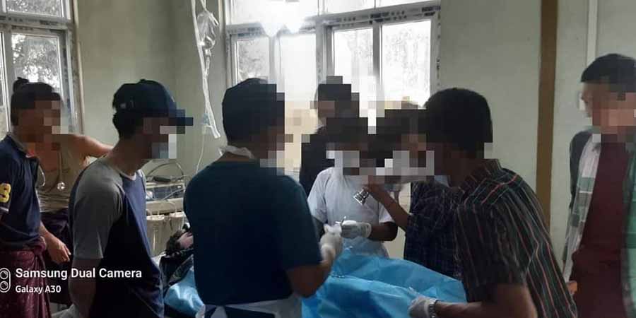 ကလေးပြည်သူ့ဆေးရုံဖွင့်လှစ်၊ ၁၅ ရက်အတွင်း လူနာ ၃၀၀‌ ကျော် ကုသပေးနိုင်ခဲ့ (ဓာတ်ပုံ)
