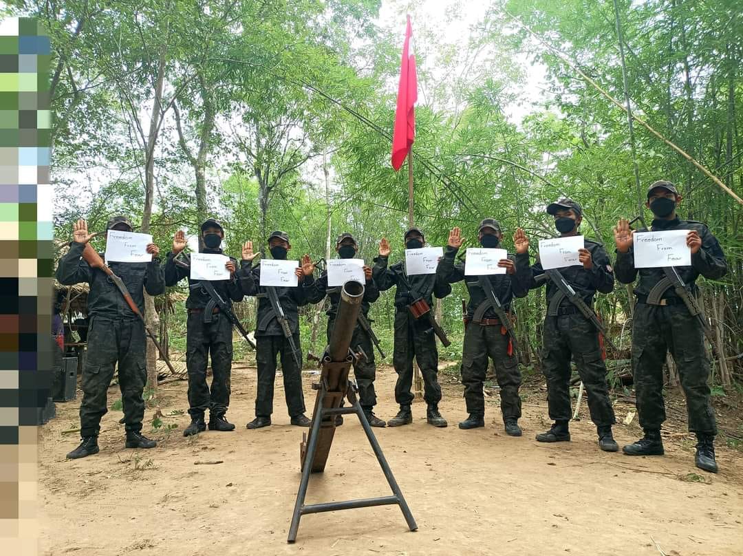 ချောင်းဦးမြို့နယ်နှင့် ဆိပ်ဖြူမြို့နယ်တို့တွင် စစ်ကောင်စီတပ်များ မိုင်းဆွဲတိုက်ခိုက်ခံရ
