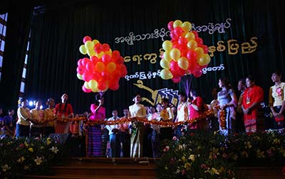 အန္အယ္ဒီ က်န္းမာေရးကြန္ရက္ ၃ ႏွစ္ျပည့္ ရန္ပုံေငြပြဲ က်င္းပ