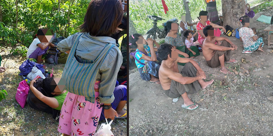 ဆိပ်ဖြူမြို့နယ်က စစ်ရှောင်ပြည်သူ ၁၀,၀၀၀ ခန့် အရေးပေါ်အကူညီလိုအပ်