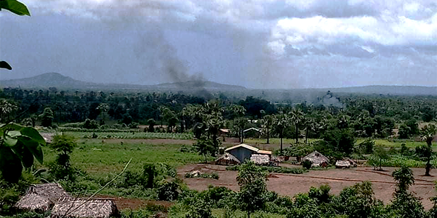 ယင်းမာပင်မြို့နယ်ရှိ စစ်ရှောင်တဲငယ်များကို စစ်ကောင်စီတပ်က မီးရှို့ဖျက်ဆီး