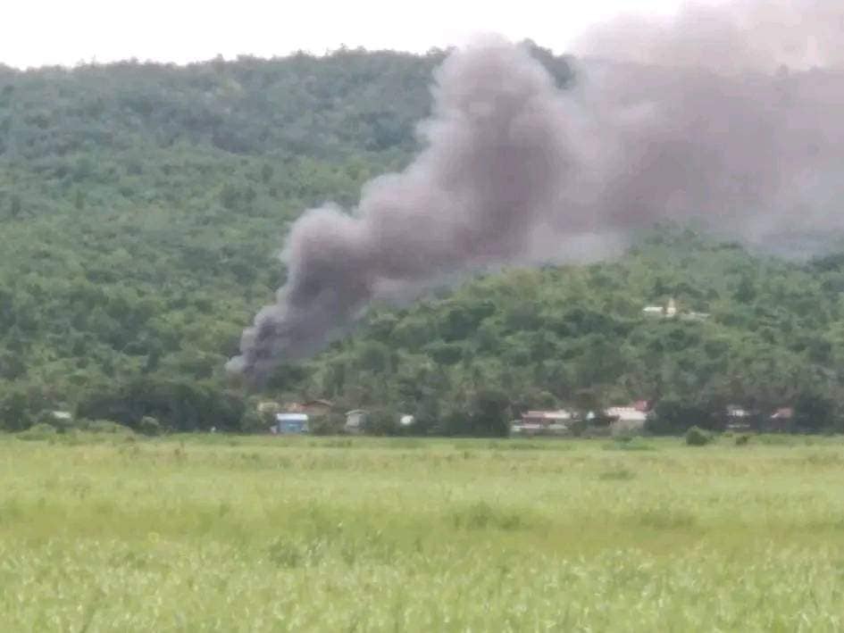 ကင်မွန်းခြုံကျေးရွာကို စစ်ကောင်စီက ဒုတိယအကြိမ် မီးရှို့