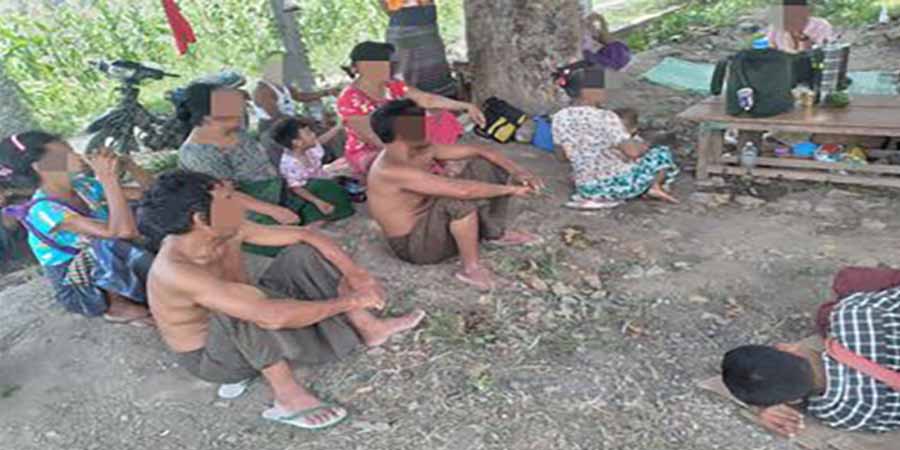 ဆိပ်ဖြူ စစ်ရှောင်အမျိုးသမီးတဦးကိုယ်ဝန်ပျက်ကျ၊ စစ်ရှောင် ၁၀,၀၀၀ ကျော် စားဝတ်နေရေး အခက်ကြုံ