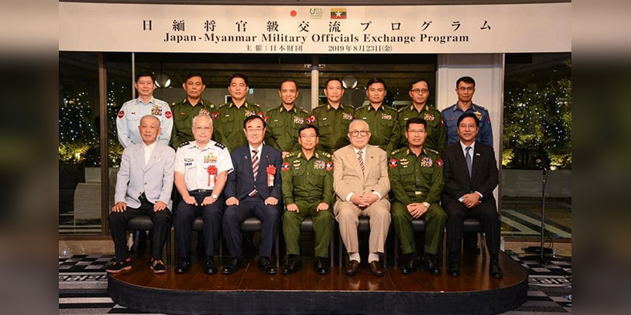 အကြမ်းဖက်စစ်ကောင်စီတပ်ဖွဲ့ဝင် ၄ ဦးကို ဂျပန်က ထပ်မံ ခေါ်ယူ စစ်ပညာသင်ပေး