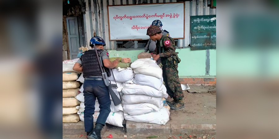 စမ်းချောင်းတွင် လူငယ် ၁ ဦးကို စစ်တပ်က ပစ်ခတ်ဖမ်းဆီး