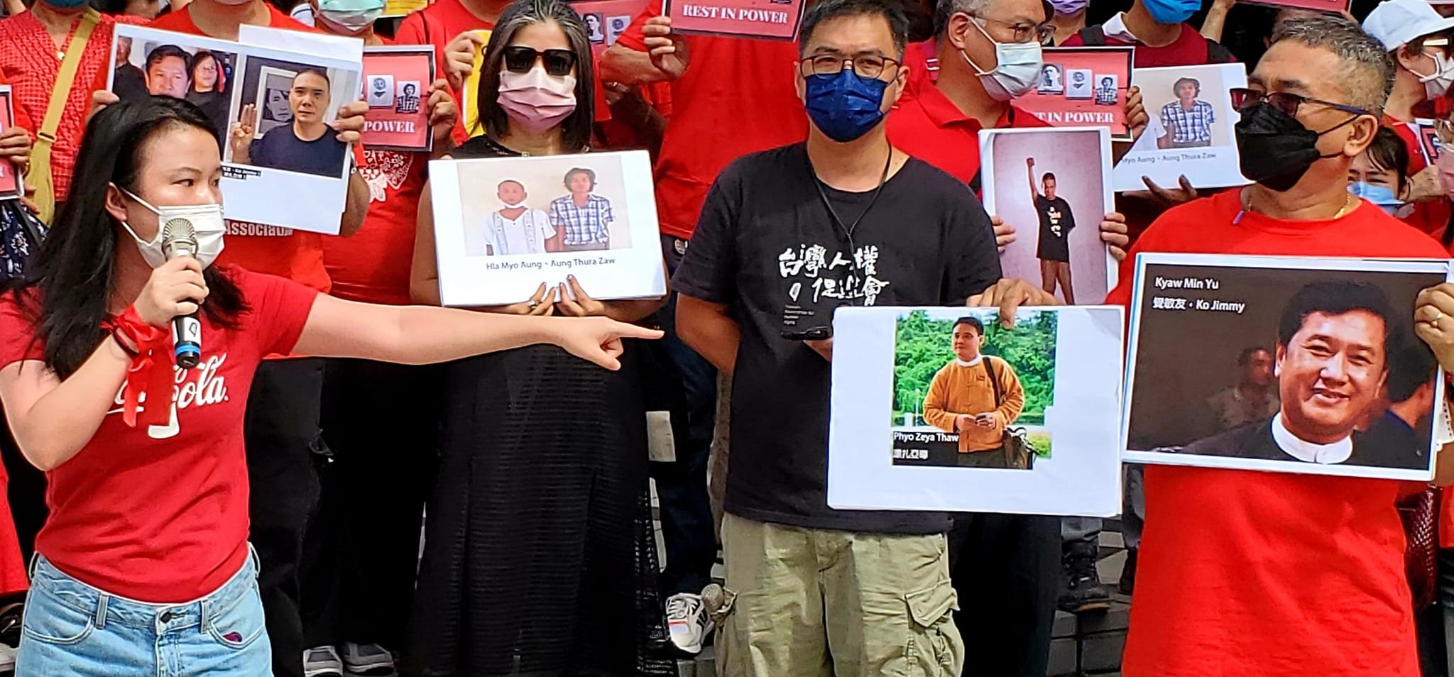 သေဒဏ်ပေးကွက်မျက်မှုကို ထိုင်ဝမ်တွင် ကန့်ကွက်ရှုတ်ချဆန္ဒပြ (ဓာတ်ပုံ)