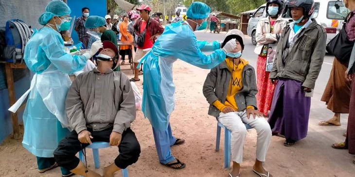 မြန်မာတွင် တရက်တည်း ကိုဗစ်အတည်ပြုလူနာသစ်အယောက် ၄၀ ထပ်မံတွေ့ရှိ