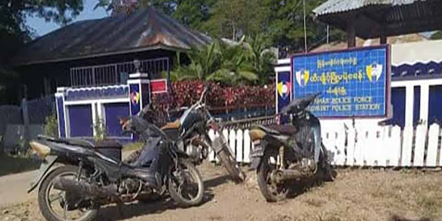 ထီးချိုင့်မြို့တွင် ရဲတပ်သား ၁ ဦး ဓားထိုးခံရပြီး သေဆုံး