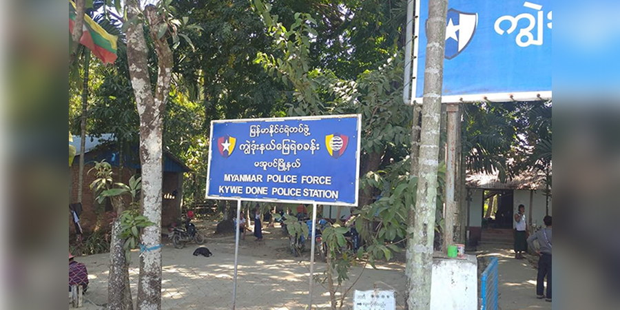 မအူပင်တွင် စစ်ကောင်စီတပ်သားများ ရှေ့တန်းထွက်သည့်ပုံစံ ကင်းလှည့်