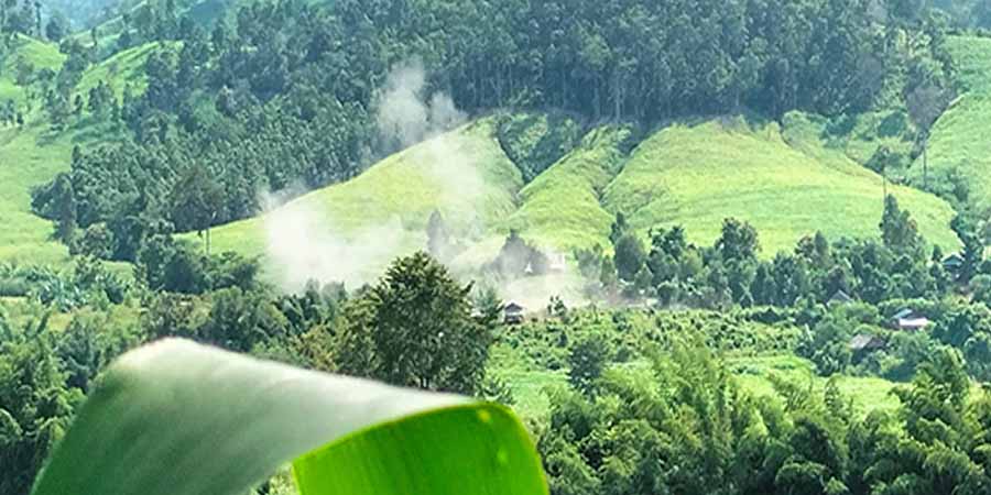 မြဝတီမြို့တောင်ဘက် သရက်ပင်စခန်းအနီးကို စစ်ကောင်စီက တိုက်လေယာဉ်ဖြင့် ဗုံးကြဲ
