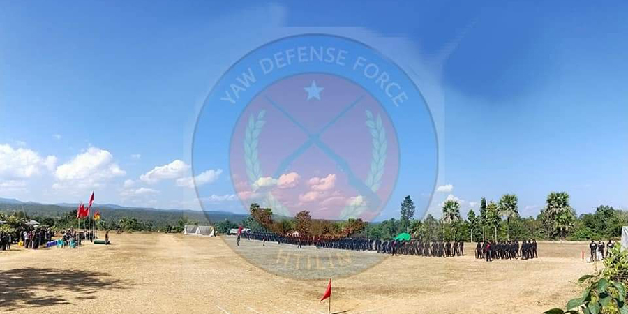 ထီးလင်းတွင် မိုင်း ၃ လုံးပေါက်ကွဲ၊ ဘဏ်မန်နေဂျာနှင့် ရဲ ၂ ဦး ဒဏ်ရာရ