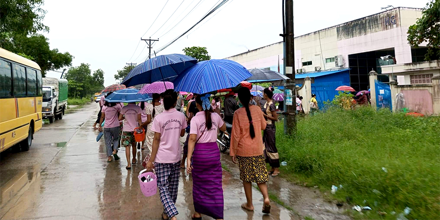 စစ်ကိုင်းနှင့် မကွေး မှတ်ပုံတင်ကိုင် အလုပ်သမားများကို အလုပ်မခန့်၊ အလုပ်ထုတ်မှုများ ရှိနေ