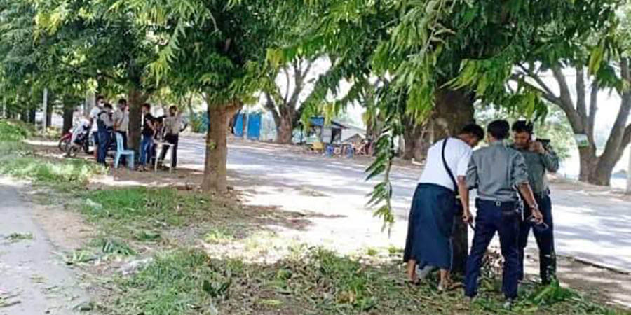 အမရပူရမြို့နယ်တွင် ဗုံးပေါက်ကွဲပြီး လူ ၂ ဦး ဒဏ်ရာရ