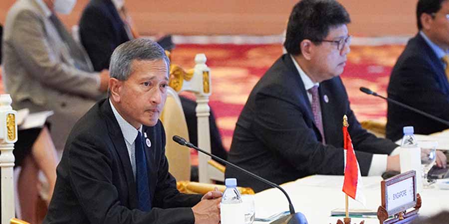 မြန်မာနိုင်ငံတွင် ပြည်တွင်းစစ်ဖြစ်လာမည့် အန္တရာယ်ရှိဟု စင်ကာပူနိုင်ငံခြားရေးဝန်ကြီးပြော