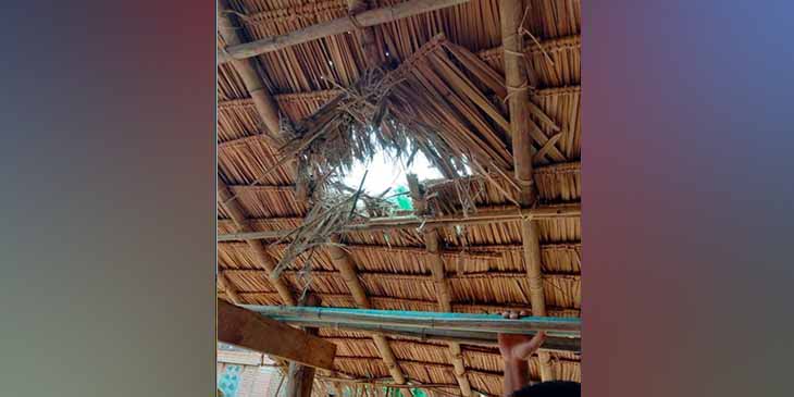 ဝက်လက်မြို့နယ်၌ လက်နက်ကြီး ကျရောက်ပေါက်ကွဲသဖြင့် ဒေသခံ ၃ ဦး ထိခိုက်ဒဏ်ရာရ