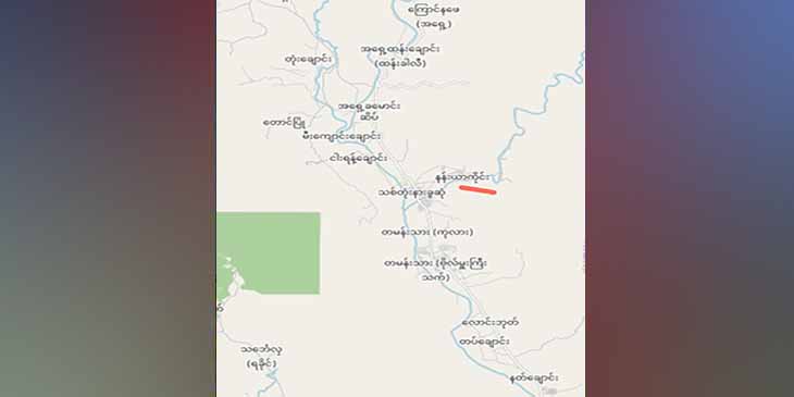 မောင်တောမြို့နယ်မြောက်ပိုင်း နန်ရာကိုင်းကျေးရွာက နယ်ခြားစောင့်စခန်း မီးရှို့ခံရ