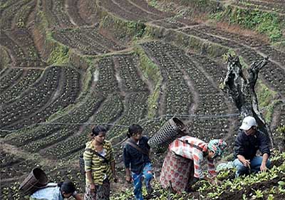 ေျမသိ္မ္းခံရတဲ့  ကခ်င္ေတာင္သူေတြ တရားရင္ဆုိင္ေနရ