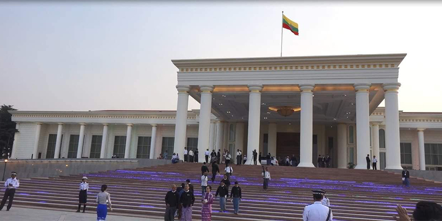 နေပြည်တော် သမ္မတအိမ်တော်ဝင်းအတွင်းရှိ အဆောက်အဦအချို့ ပြင်ဆင်မွမ်းမံနေ
