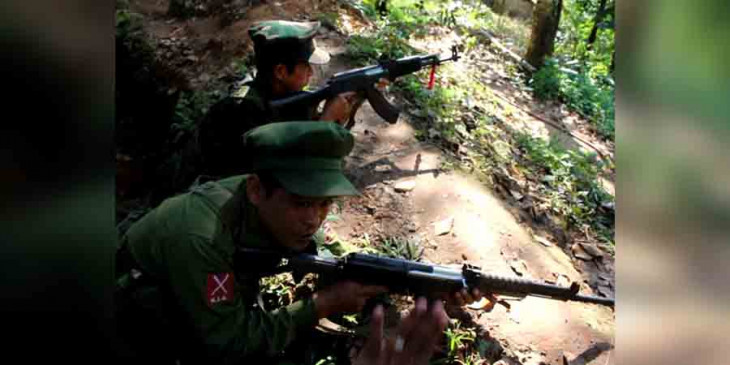 ဖားကန့် ရှဒူးဇွပ်ကျေးရွာအနီးရှိ ပြည်သူ့စစ်စခန်း ၂ ခုကို ကေအိုင်အေ တိုက်ခိုက်