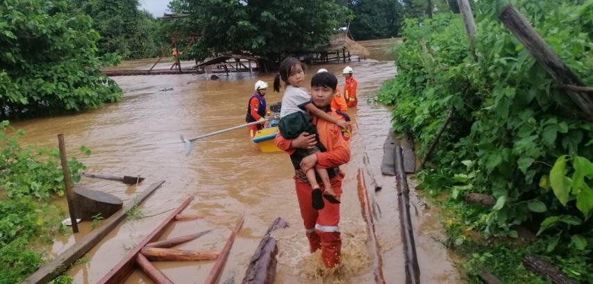 ကျောက်မဲ၊ လင်းခေးနှင့် ကျိုင်းတုံတွင် ဒေသခံများ ရေဘေးဒုက္ခကြုံနေရ (ဓာတ်ပုံ)