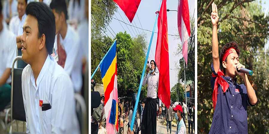 ရန်ကုန်ပညာရေးတက္ကသိုလ်ကျောင်းသားများ သမဂ္ဂဥက္ကဋ္ဌဟောင်းနှင့် အခြေခံပညာသပိတ်ကော်မတီဝင်ကို အိုးဘိုထောင် တရားရုံးက ထောင် ၃ နှစ် ပြစ်ဒဏ်ချ