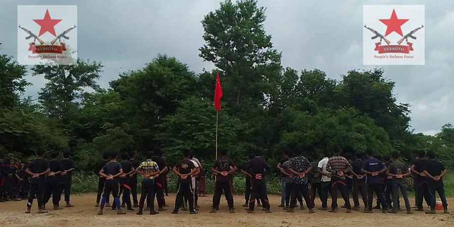 ရေစကြို-PDF အခြေခံစစ်ပညာသင်တန်းဆင်းပွဲ ကျင်းပ