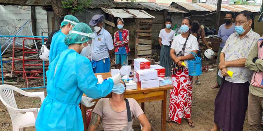 မြန်မာတွင် တရက်တည်း ကိုဗစ်အတည်ပြုလူနာသစ်အယောက် ၃၀ ကျော် ထပ်မံတွေ့ရှိ