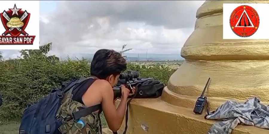 ယင်းမာပင်တွင် စနိုက်ပါဖြင့် ပစ်ခတ်မှုကြောင့် စစ်ကောင်စီတပ်သား ၄ ဦးသေဆုံး၊ ၁ ဦးဒဏ်ရာရ