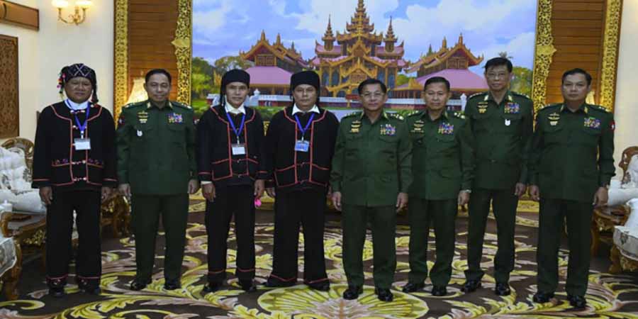စစ်ခေါင်းဆောင်နှင့် သွားရောက်တွေ့ဆုံသည့်  LDU အဖွဲ့ တရားမဝင်ဟုဆို
