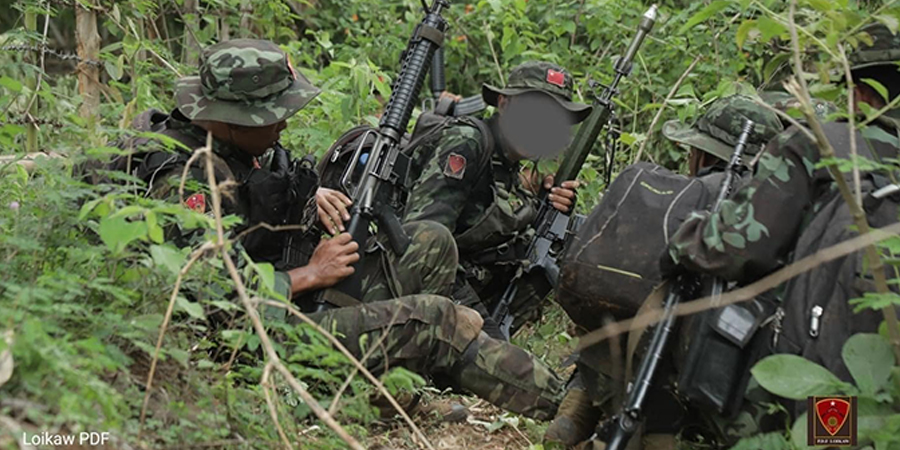 ဖရူဆိုတွင် စစ်ကောင်စီတပ်နှင့် ပြည်သူ့ကာကွယ်ရေးတပ်တို့ တိုက်ပွဲဖြစ်၊ PDF ရဲဘော် ၂ ဦး ဒဏ်ရာရ