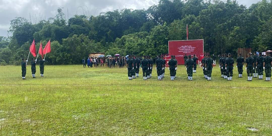 မြိတ်ခရိုင်တပ်ရင်း ၁ အထူးတပ်သား အပတ်စဥ် ၁ သင်တန်းဆင်းပွဲပြုလုပ် (ဓာတ်ပုံ)