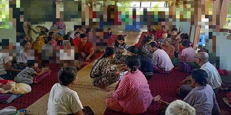 ဂန့်ဂေါနှင့်ထီးလင်းကို စစ်ကောင်စီက စစ်ကြောင်း ၄ ကြောင်းဖြင့် ထိုးစစ်ဆင်၊ ရွာ ၇ ရွာက ပြည်သူများ ထွက်ပြေးနေရ