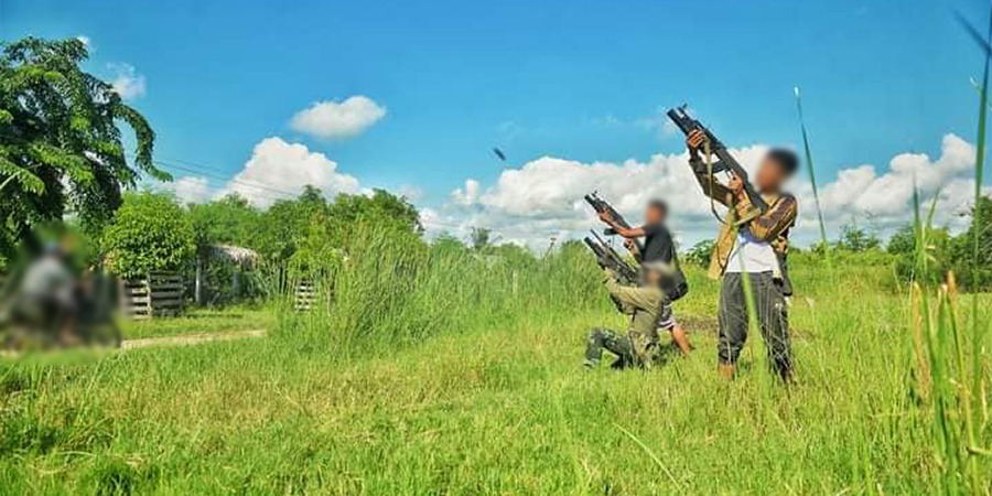 ရွှေဘို ဆိပ်ခွန်ကျေးရွာနယ်မြေရဲစခန်းကို PDF က ဗုံးပစ်လောင်ချာဖြင့် ပစ်ခတ်တိုက်ခိုက်