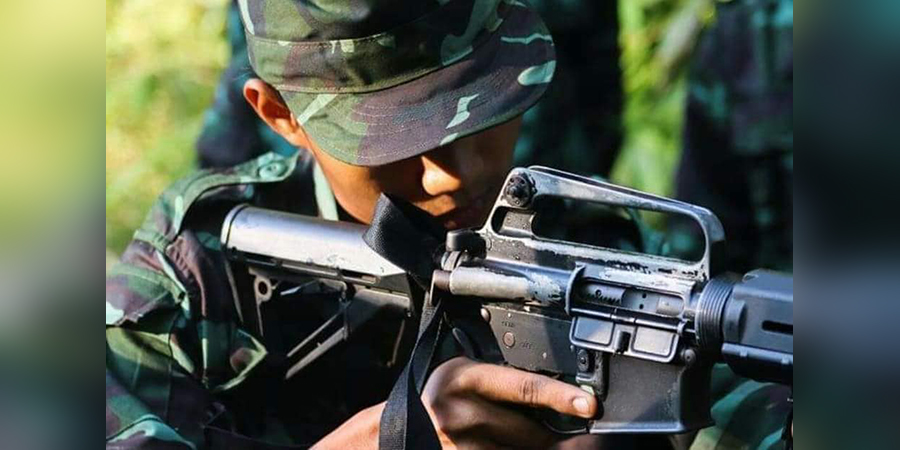 ရေးမြစ်ကူးတံတားတွင် လုံခြုံရေးယူထားသည့် စစ်ကောင်စီတပ် တိုက်ခိုက်ခံရ