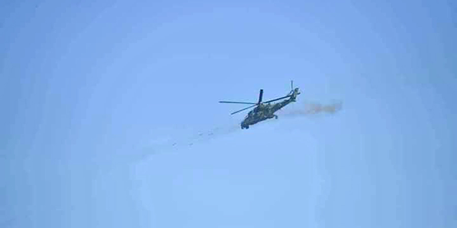ကျွန်းလှမြို့နယ်ရှိ ကျေးရွာအချို့ကို စစ်တပ်က ရဟတ်ယာဉ်ဖြင့်ပစ်ခတ်