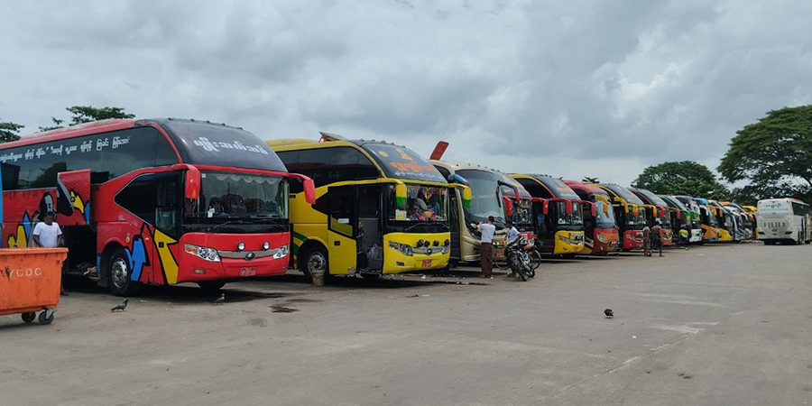 စက်သုံးဆီဈေးနှုန်းမြင့်တက်မှုကြောင့် အဝေးပြေးကားလက်မှတ်များ ဈေးတက်လာ