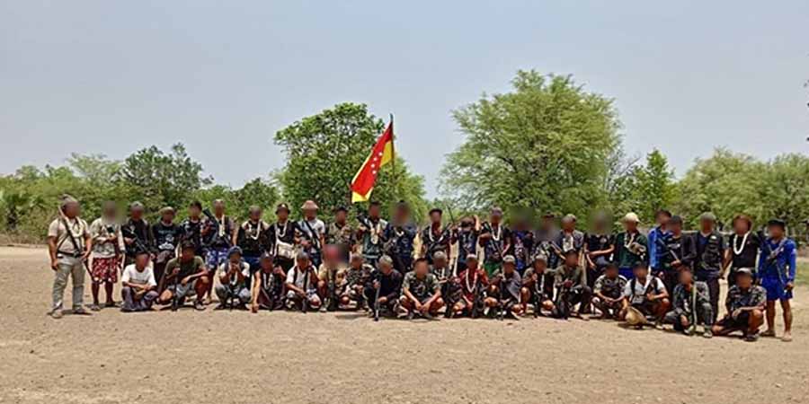 ဂန့်ဂေါမြို့နယ် လက်ပန်ရွာအနီး  တနေ့တည်း တိုက်ပွဲ သုံးကြိမ်ဖြစ်ပွား