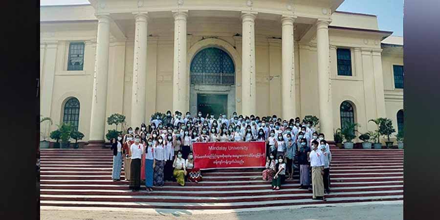 မန္တလေးတက္ကသိုလ်က ဝန်ထမ်း ၁၀ ဦးထက်မနည်း ဖမ်းဆီးခံရ