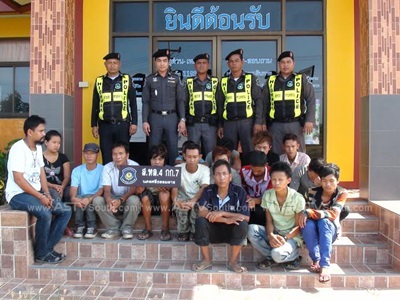 ထိုင္းႏိုင္ငံတြင္း ခိုး၀င္သည့္ ျမန္မာ ၁၅ ဦး ဖမ္းဆီးခံရ